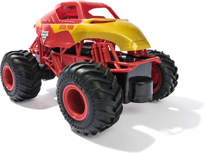 Realistic look and large off-road wheels