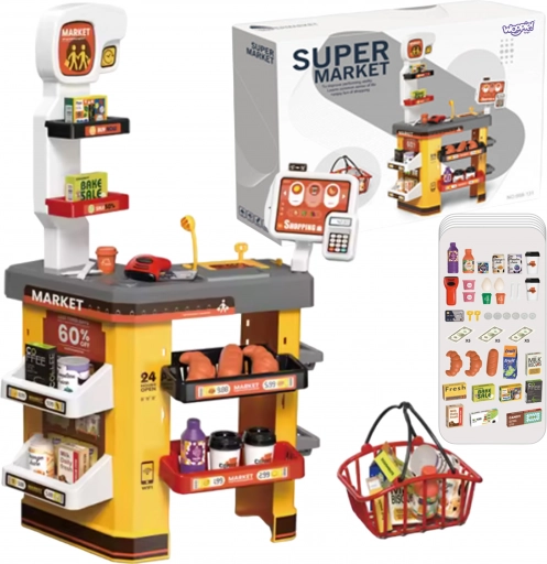 WOOPIE interaktywny supermarket dla dzieci z akcesoriami