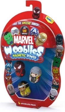 Wooblies magnetic figures 4 pcs – collectible MARVEL set
