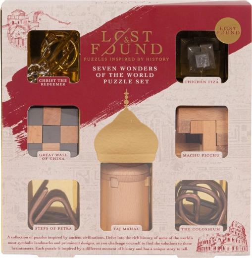 Professor Puzzle - The Seven Wonders of the World Puzzle 7-in-1