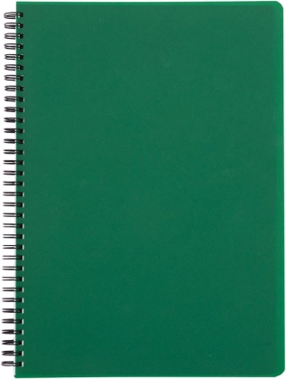 Kroužkový blok A5 Classic zelená