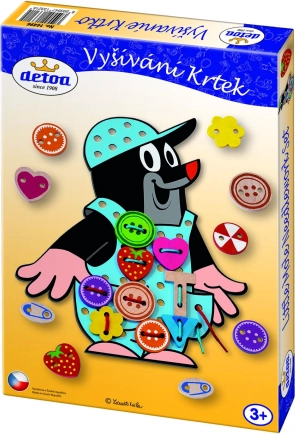 Detoa Embroidery Toy Mole