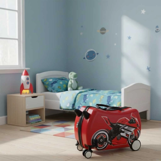 Ride-on and suitcase in one