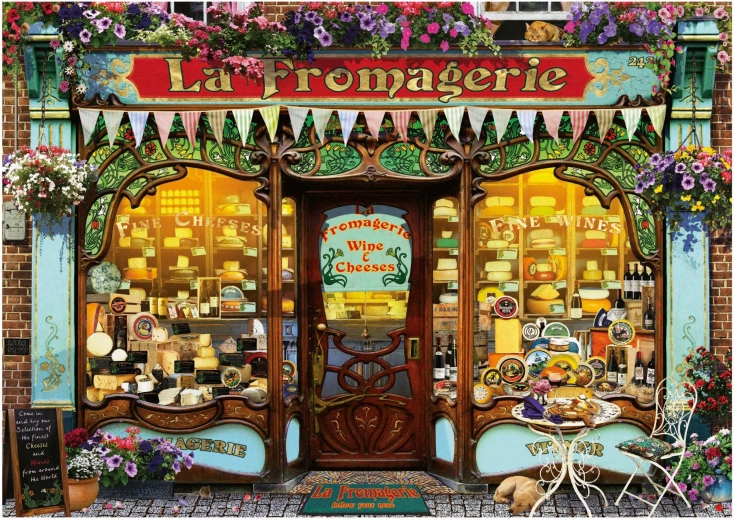 Educa Puzzle Fine Cheese Shop 2000 Pieces