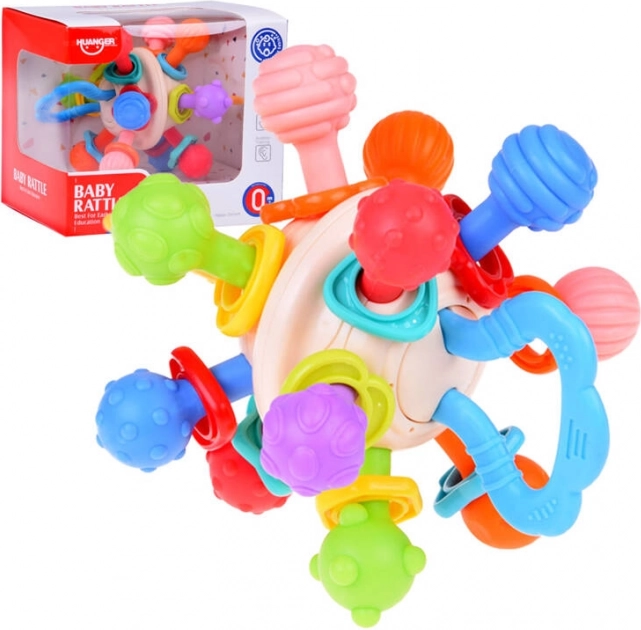 Baby Teether Round Textured Ball