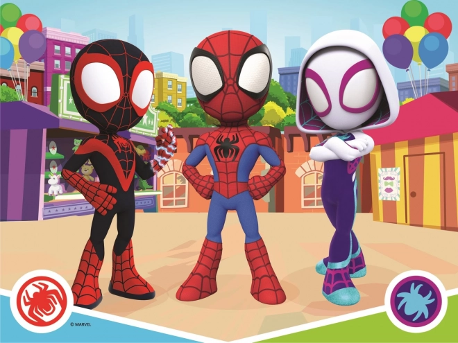 Puzzel 30 stukjes – het avontuur van SPIDEY en zijn vrienden – Trefl