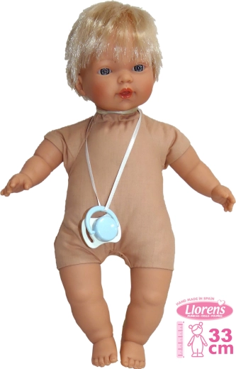 Realistična lutkica Llorens Roberto sa zvukovima i mekanim tijelom 33 cm
