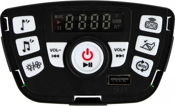 Music panel for battery vehicle BMW M6 GT3, X5