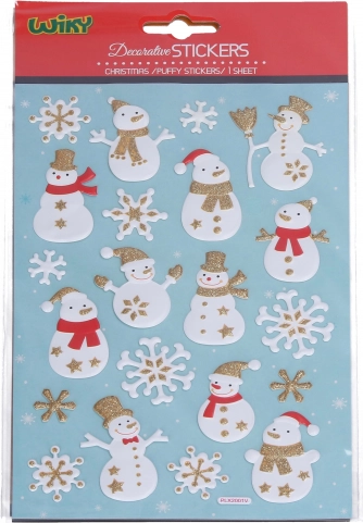Pop-Up Christmas Stickers 25 × 14.4 cm