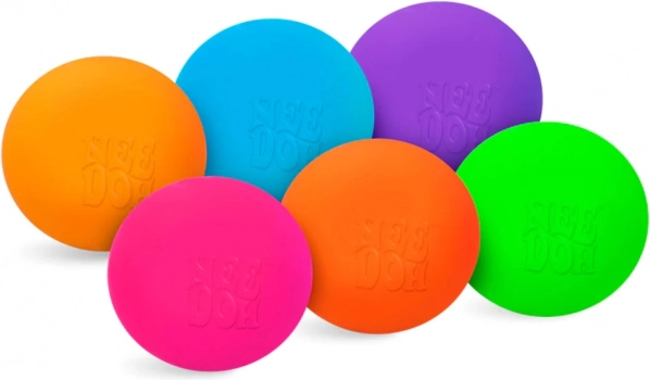 Pallina antistress spremibile Teenie Nee Doh 3 pezzi