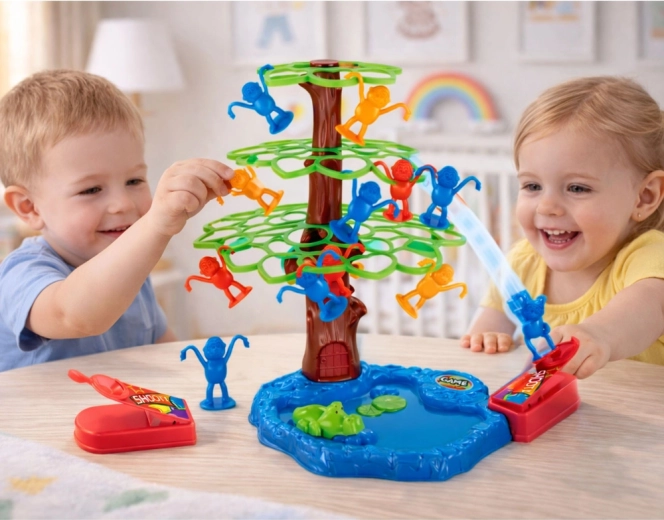 Stabil base med sø og krokodille