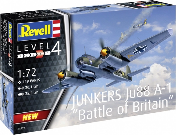 Modello di aereo Junkers Ju88 A-1 Battaglia d'Inghilterra