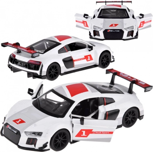 Die-cast AUDI R8 LMS car model 1:32 with lights and sounds