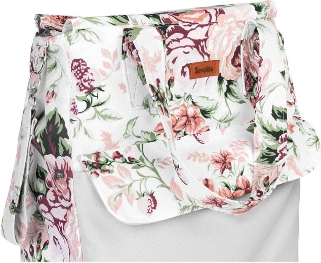 Manici robusti e possibilità di aggancio al passeggino