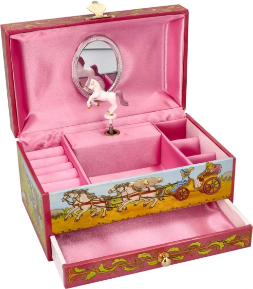 Goki Jewelry Box with Swan Lake Melody