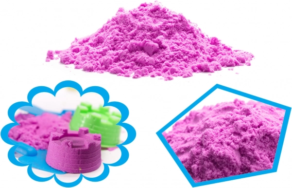 Magical kinetic sand for kids 1 kg – Purple