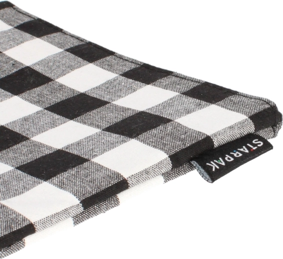 Stylish black-and-white pattern