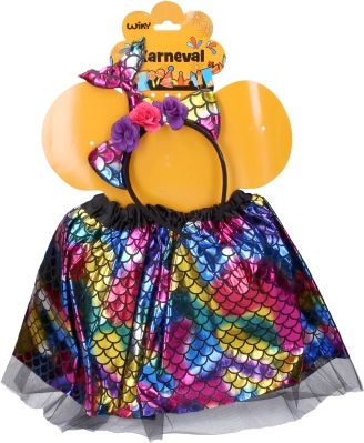 Costume de Carnaval Sirène avec Jupe