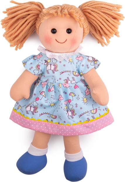 Tkaninska punčka Olivia 34 cm