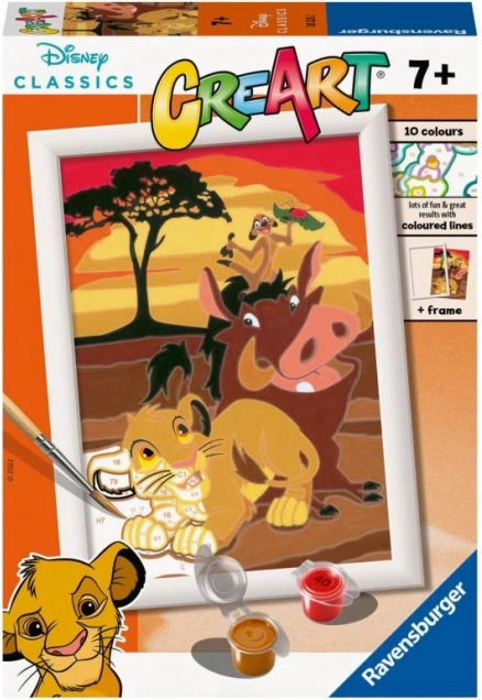 CreArt Disney: The Lion King – paint by numbers
