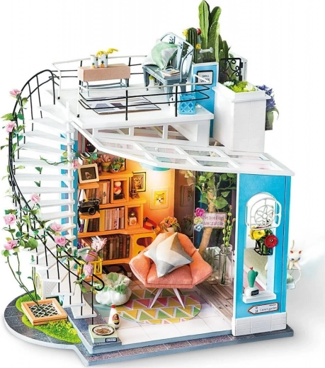 RoboTime maison miniature Mansarde