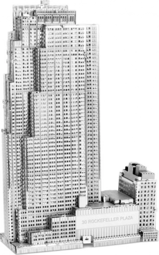 Metal Earth 3D puzzle 30 Rockefeller Plaza