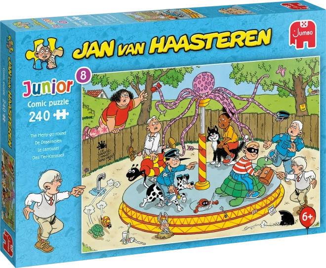 Puzzle JUMBO Jan van Haasteren Junior: Carousel 240 pieces