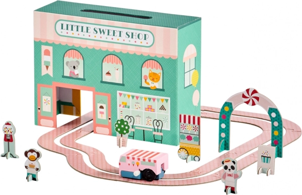 Petit Collage play set – Sweet Shop
