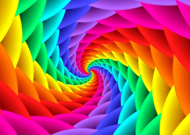 Enjoy puzzle Gradient Rainbow Vortex 1000 pieces