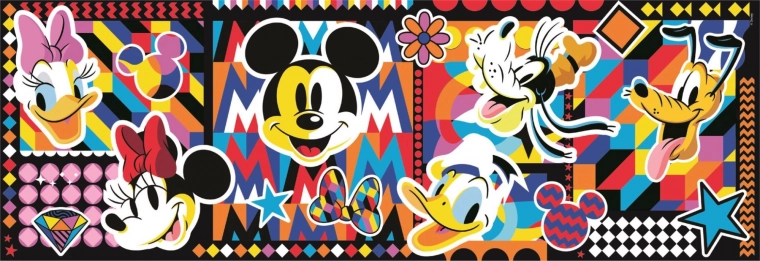 Puzzle 1000 pezzi Panorama Compact Disney Classic