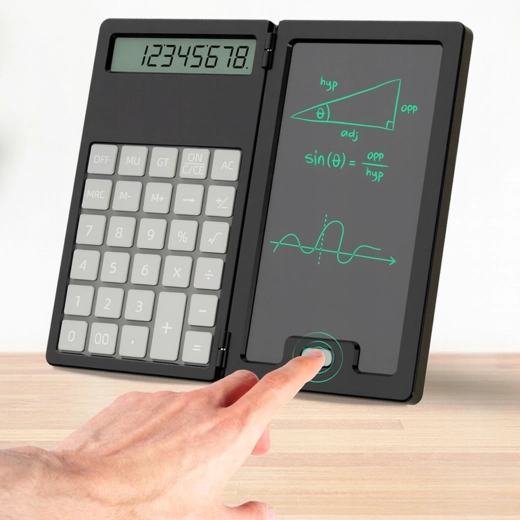 Calculator and notepad in one