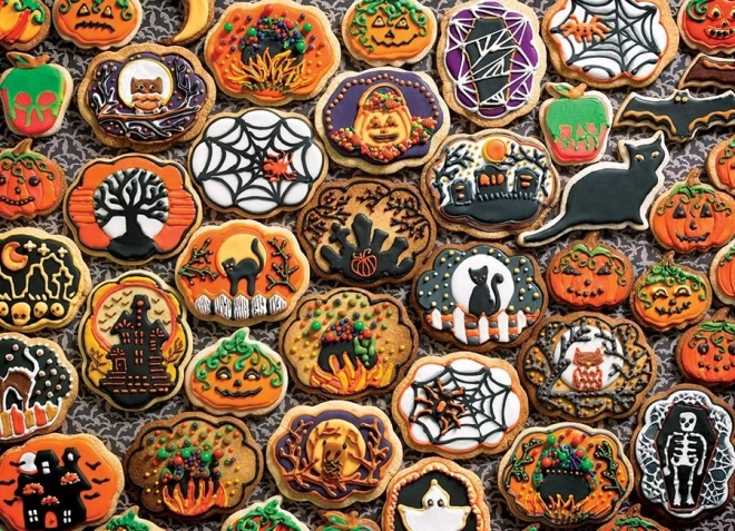 Puzzle Halloween Cookies 1000 Pieces COBBLE HILL