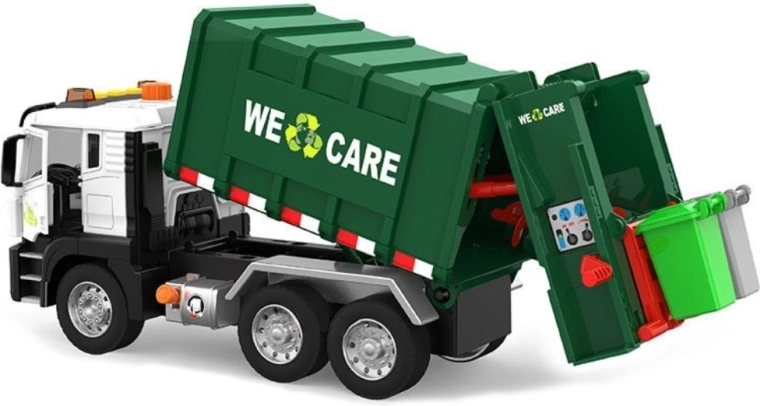 Functional lifting system and opening rear flap