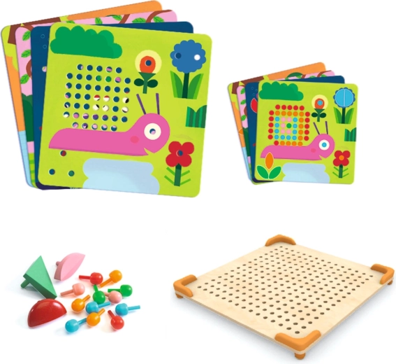 Solida tavola in legno con angoli protettivi