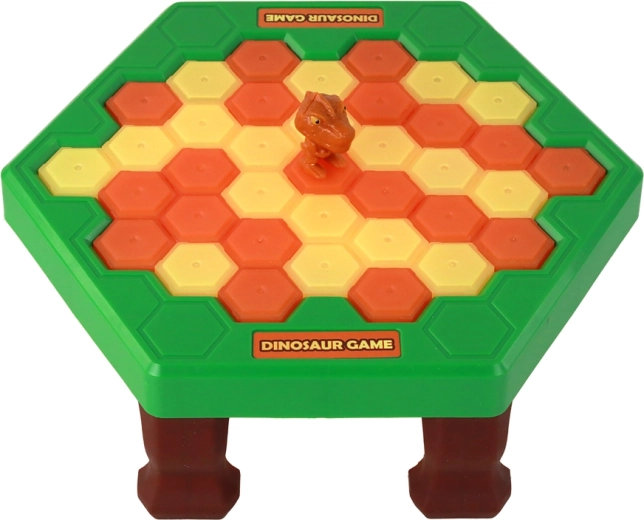 Napínavá zručnostní výzva s dinosaurem