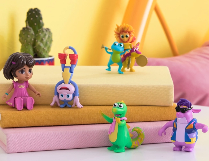 Bright colors and detailed workmanship