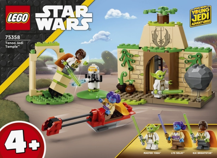 LEGO Star Wars świątynia rycerzy Jedi na Tenoo zestaw startowy (124 elementy)