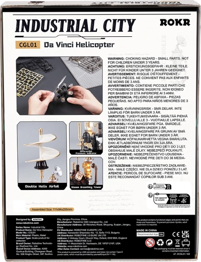 Inspiriert von Leonardo da Vincis Erfindungen