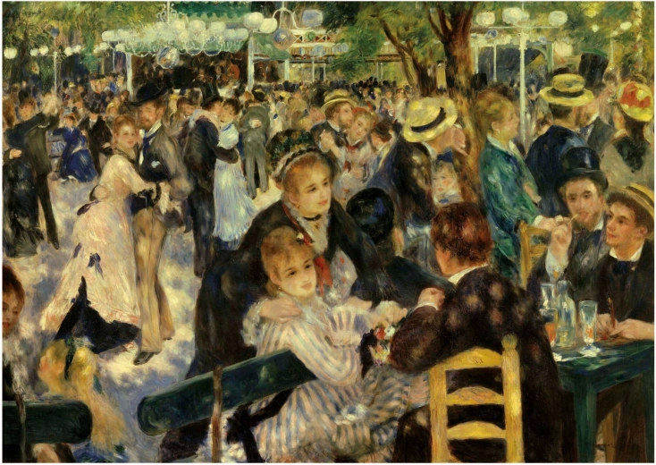 Puzzle Dance at the Moulin de la Galette 3000 pieces