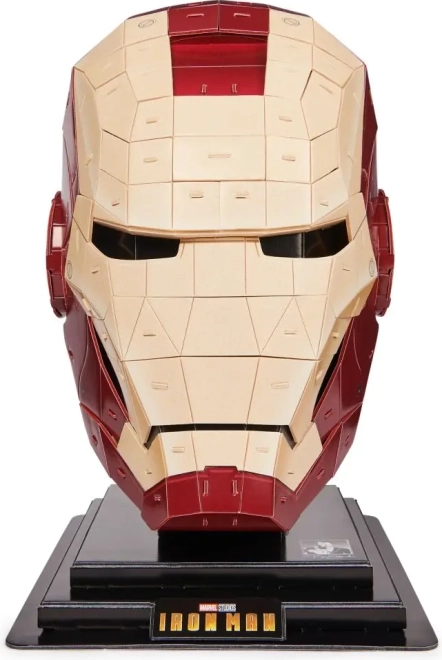 4D Build Iron Man Helmet – 3D display puzzle