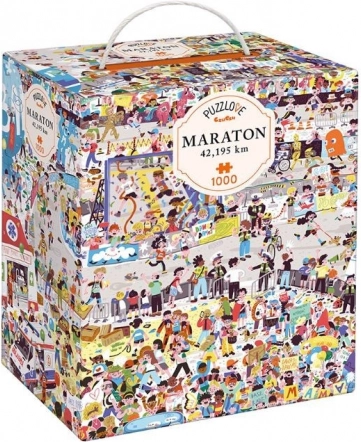 Puzzle Puzzlove Marathon 42.195 km – 1000 pieces