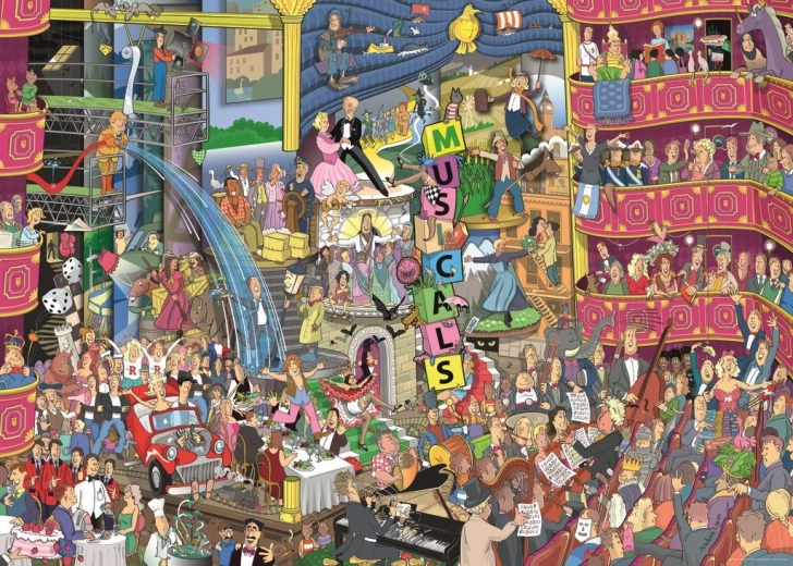 HEYE Puzzle Best Musicals 1000 Pieces