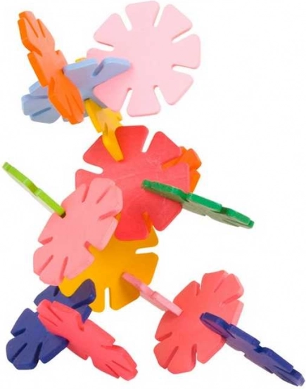 Jeu de construction en bois Bigjigs Toys Daisy Fun