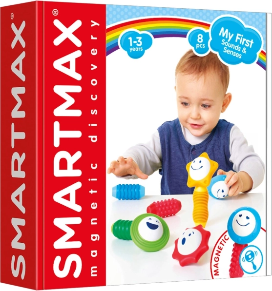 SmartMax magnetyczna zabawka do rozwijania zmysłów - 8 elementów