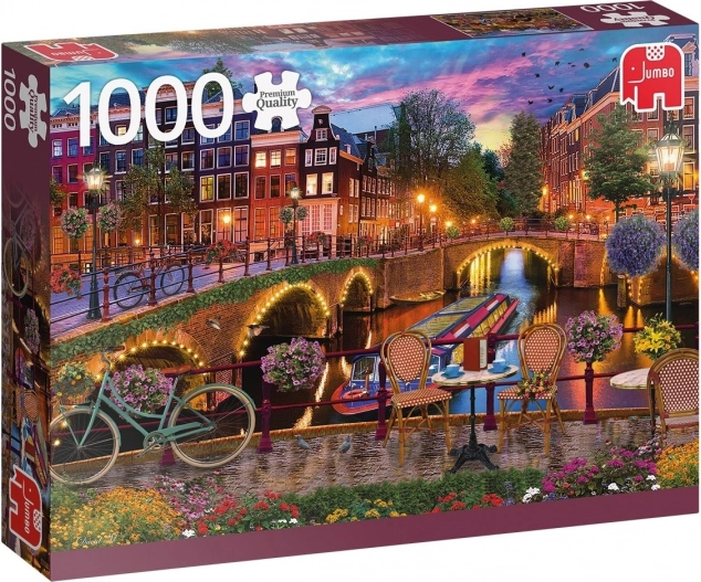 JUMBO Puzzle: Amsterdam Canals – 1000 Pieces