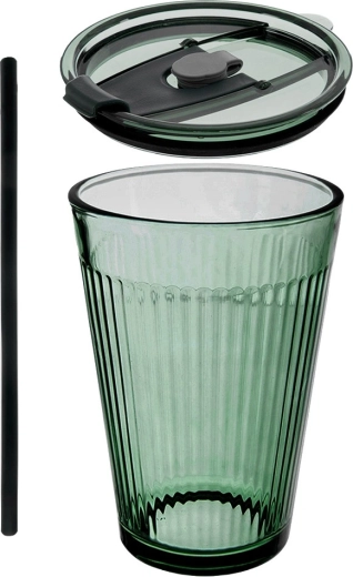 Brtveći poklopac i slamka za udobno ispijanje