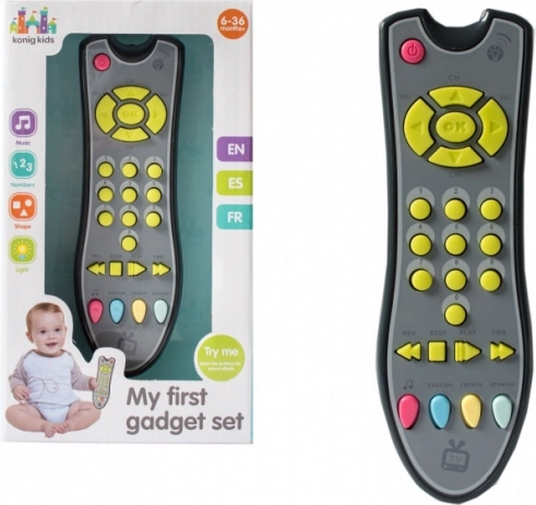 Remote control for TV with batteries
