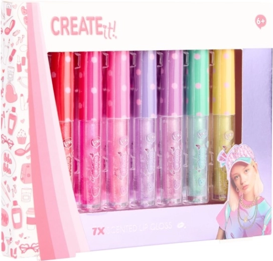 Shimmery gloss for a radiant look