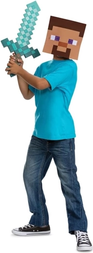 Lightweight diamond sword for safe play