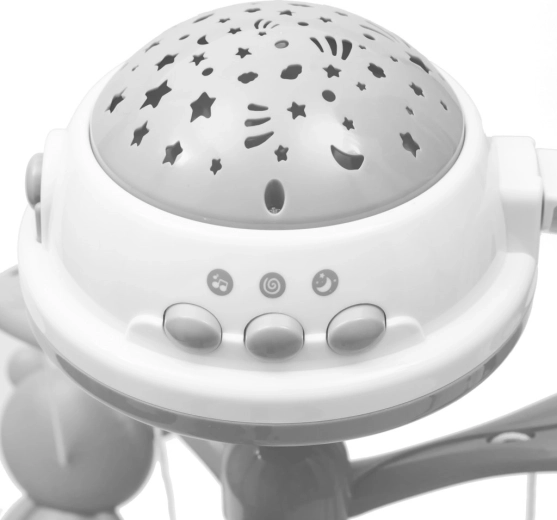 Peaceful nights with a light projector